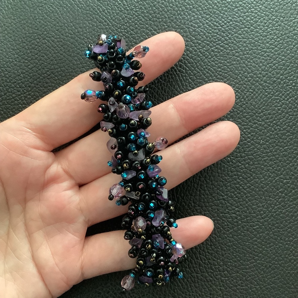 Hand made beads bracelet.